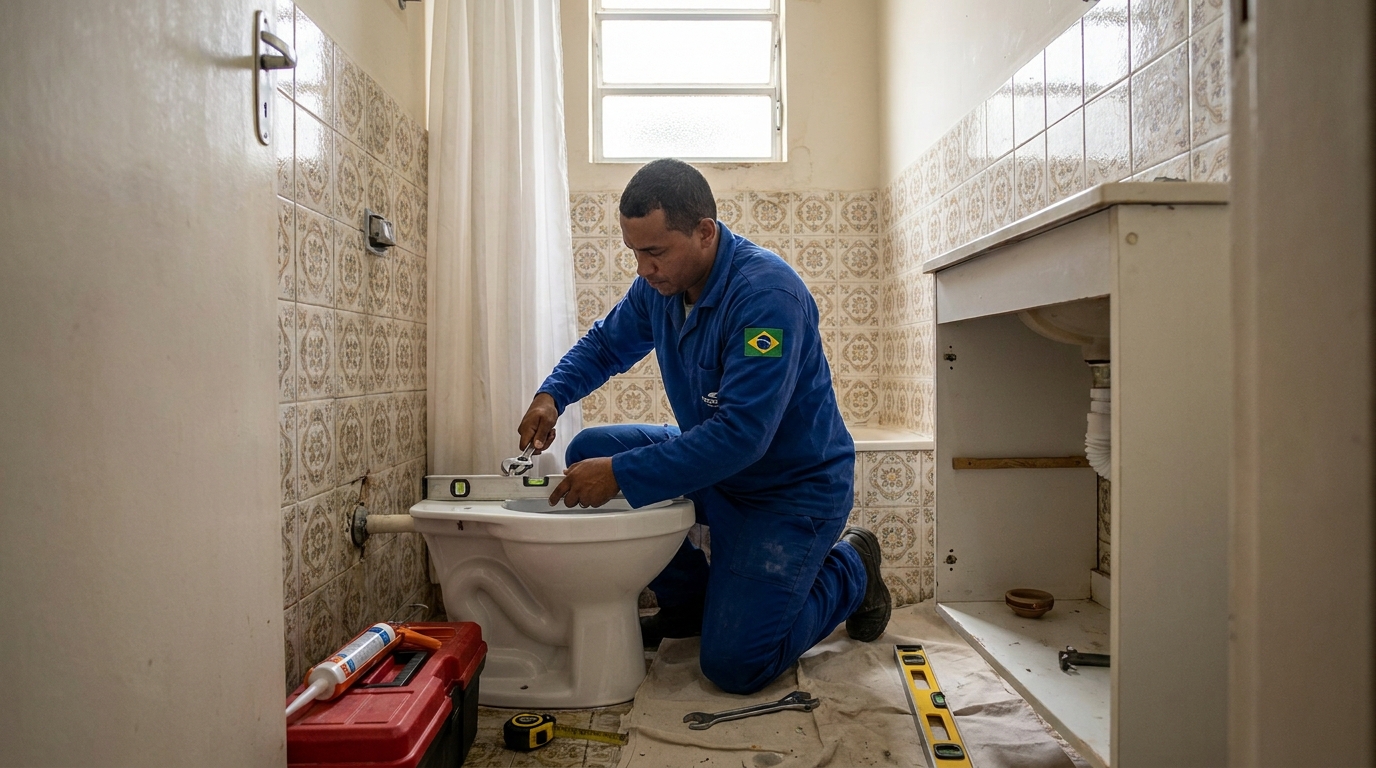 Ajuste de Base e Vedação em Santos‑SP